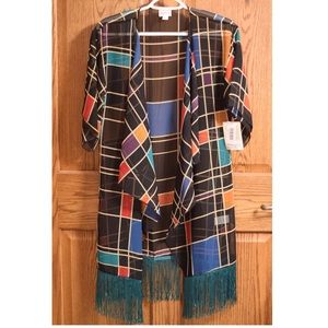 LuLaRoe Monroe Kimono NWT